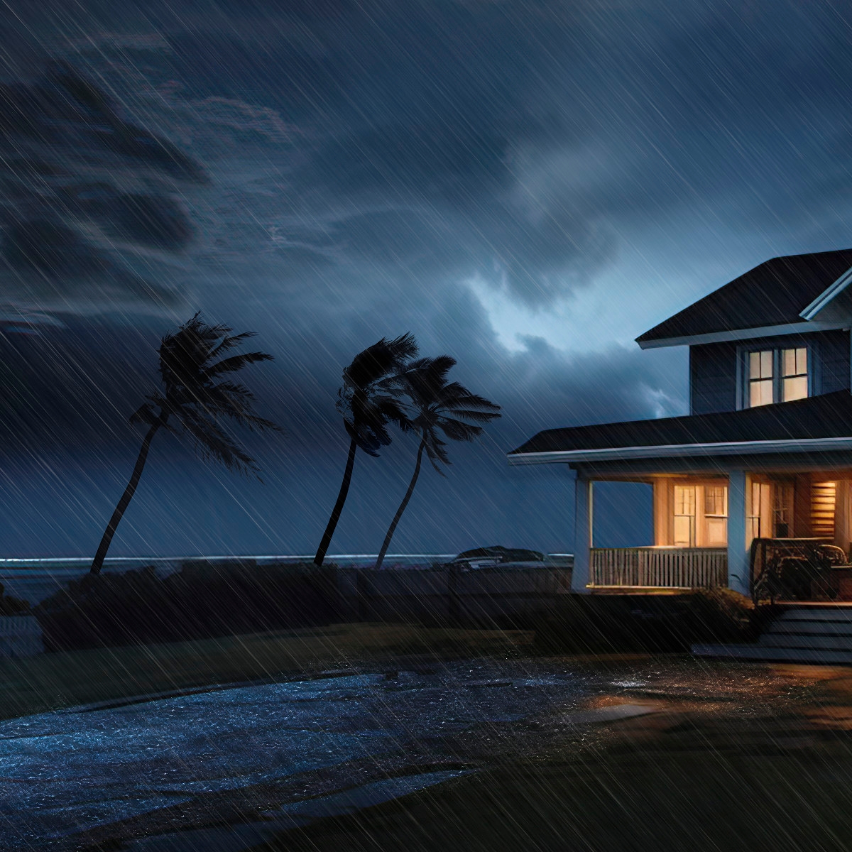 House home by the beach in storm weather / rain / wind / hurricane - Article [13]: How to Create a Hurricane Evacuation Plan
DAM # aaf24859
[Card Article [13] 1:1]